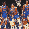 Kansas Basketball Stars Diamond Painting