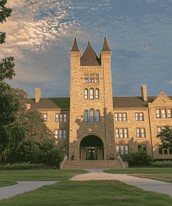 Kansas State University Buildings Diamond Painting