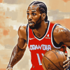 Kawhi Leonard Basketball Legend Diamond Painting