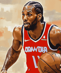 Kawhi Leonard Basketball Legend Diamond Painting