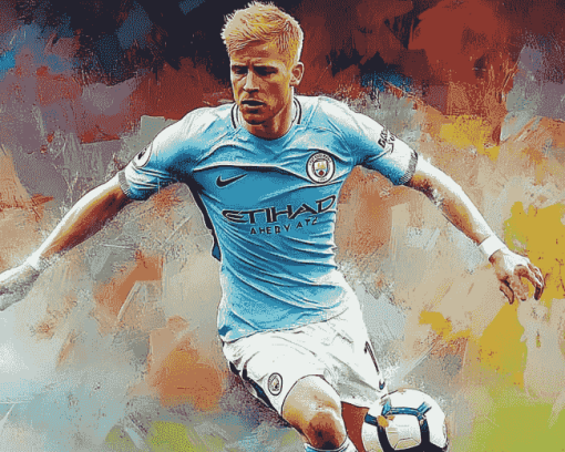 Kevin De Bruyne Football Star Diamond Painting