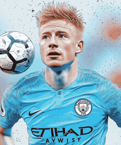 Kevin De Bruyne Manchester City Diamond Painting