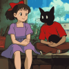 Kiki Delivery Service Anime Diamond Painting