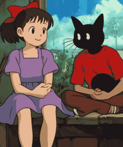 Kiki Delivery Service Anime Diamond Painting