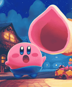 Kirby Animation Diamond Painting