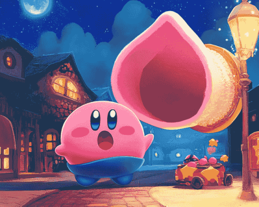 Kirby Animation Diamond Painting