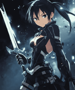 Kirito Gaming Legend Diamond Painting