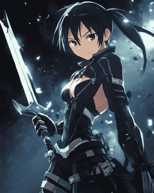 Kirito Gaming Legend Diamond Painting