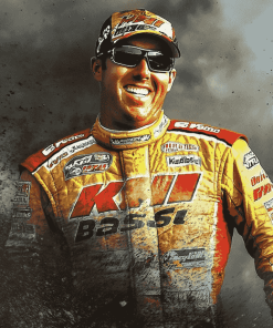 Kyle Busch Racing Icon Diamond Painting