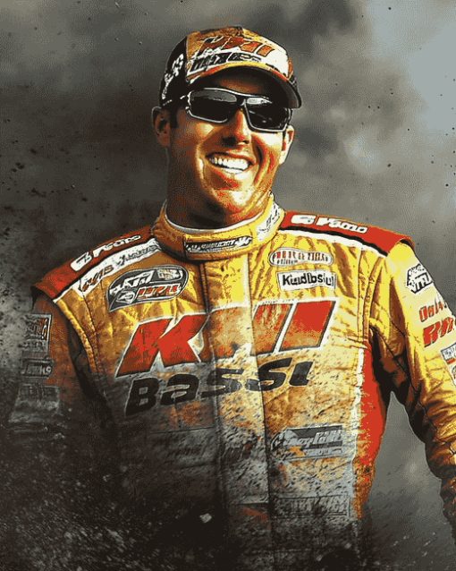 Kyle Busch Racing Icon Diamond Painting