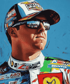 Kyle Busch Racing Legend Diamond Painting