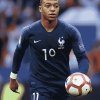 Kylian Mbappe Football Legend Diamond Painting