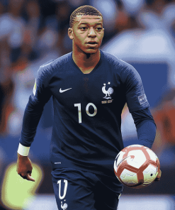 Kylian Mbappe Football Legend Diamond Painting