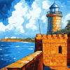 La Garita Puerto Rico Beacon Diamond Painting