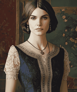 Lady Mary Movie Portrait Diamond Painting