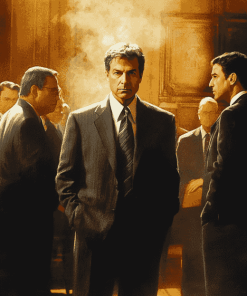 Law And Order Iconic Characters Diamond Painting