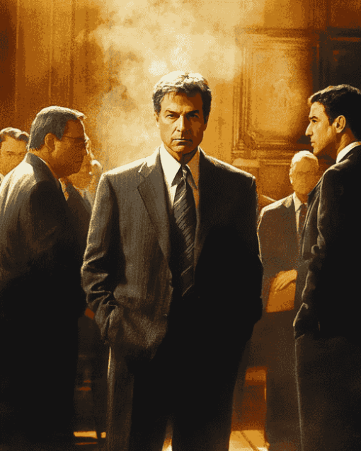 Law And Order Iconic Characters Diamond Painting