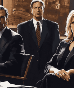 Law And Order TV Series Diamond Painting