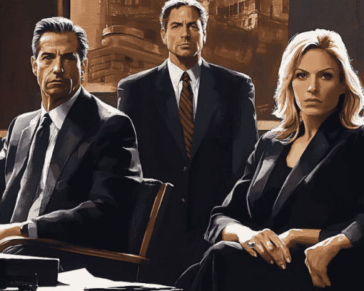 Law And Order TV Series Diamond Painting