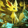 Leafeon Pokemon Art Diamond Painting