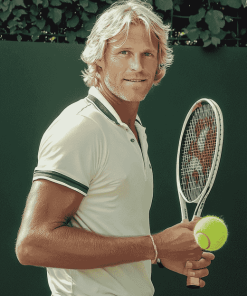 Legendary Bjorn Borg Diamond Painting