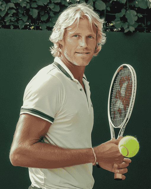 Legendary Bjorn Borg Diamond Painting