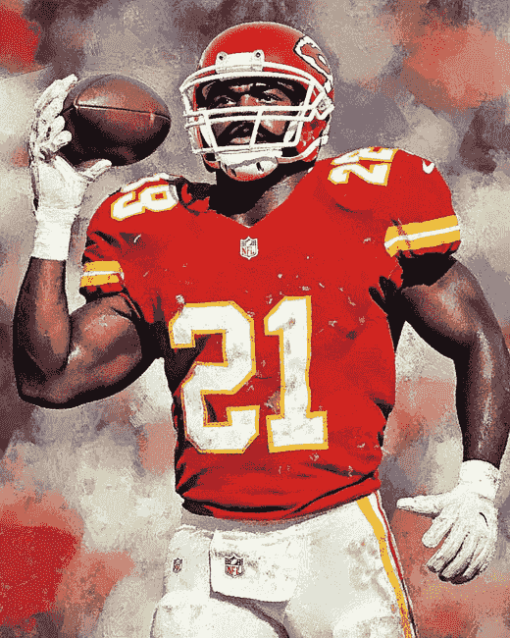 Legendary Derrick Thomas Football Diamond Painting