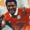 Legendary Eusebio Da Silva Football Diamond Painting