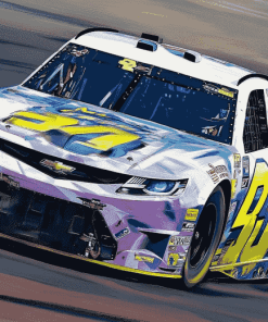 Legendary Jimmie Johnson Car Diamond Painting