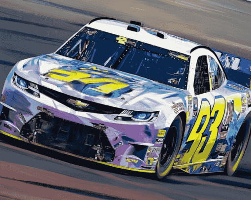 Legendary Jimmie Johnson Car Diamond Painting