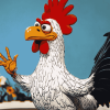 Leghorn Foghorn Cartoon Diamond Painting