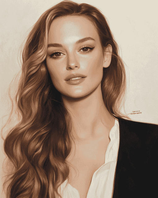 Leighton Meester Celebrity Diamond Painting