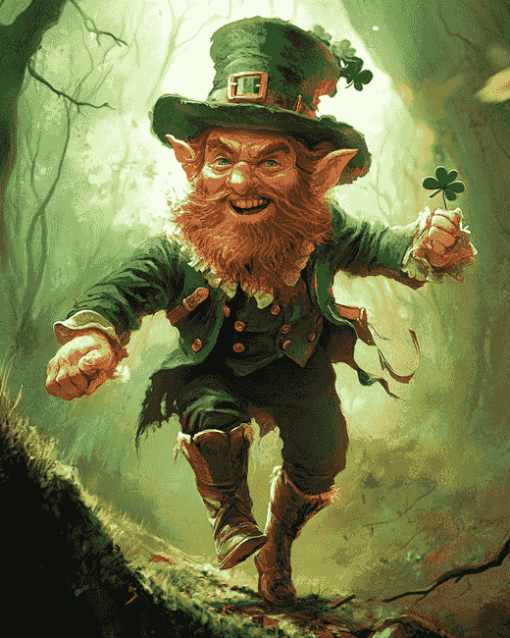 Leprechaun Fantasy Diamond Painting