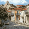 Lesbos Island Architecture Diamond Painting