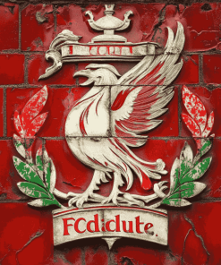 Liverpool FC Club Emblem Diamond Painting