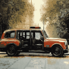 London Taxi Adventure Diamond Painting