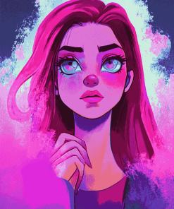 Lore Olympus Colorful Diamond Painting