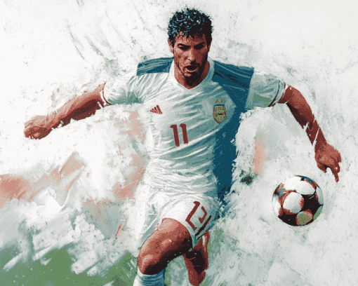 Luis Figo Football Legend Diamond Painting