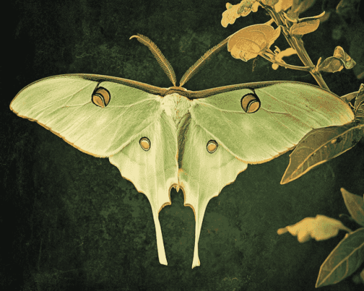 Luna Moth Insect Diamond Painting