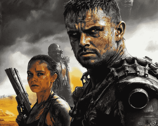 Mad Max Action Movies Diamond Painting