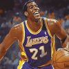 Magic Johnson Basketball Legend Diamond Painting