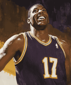 Magic Johnson Basketball Legend Diamond Painting