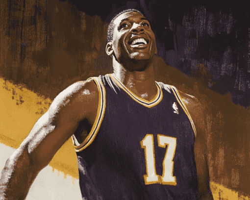 Magic Johnson Basketball Legend Diamond Painting