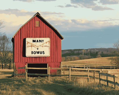 Mail Pouch Barn Scenic Diamond Painting