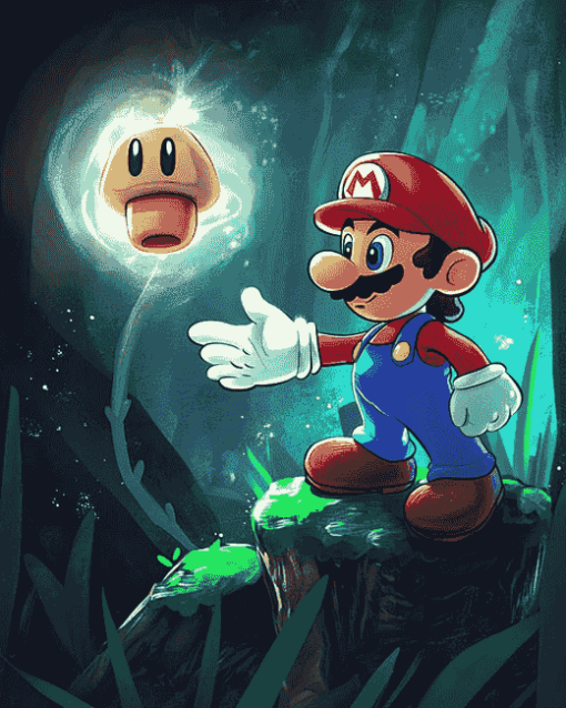 Mario and Luigi Gaming Diamond Painting