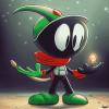 Marvin Martian Cartoons Diamond Painting