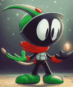 Marvin Martian Cartoons Diamond Painting