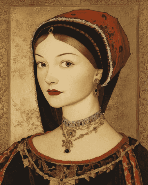 Mary Boleyn Vintage Woman Diamond Painting