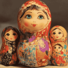 Matryoshka Nesting Dolls Animation Diamond Painting