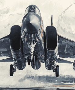 McDonnell Douglas F4 Jet Diamond Painting